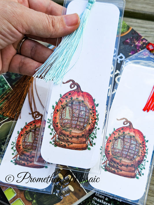 The Author's Storehouse | Pumpkin Library Bookmark