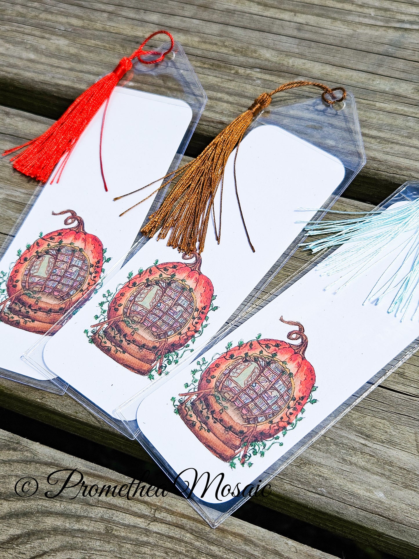 The Author's Storehouse | Pumpkin Library Bookmark