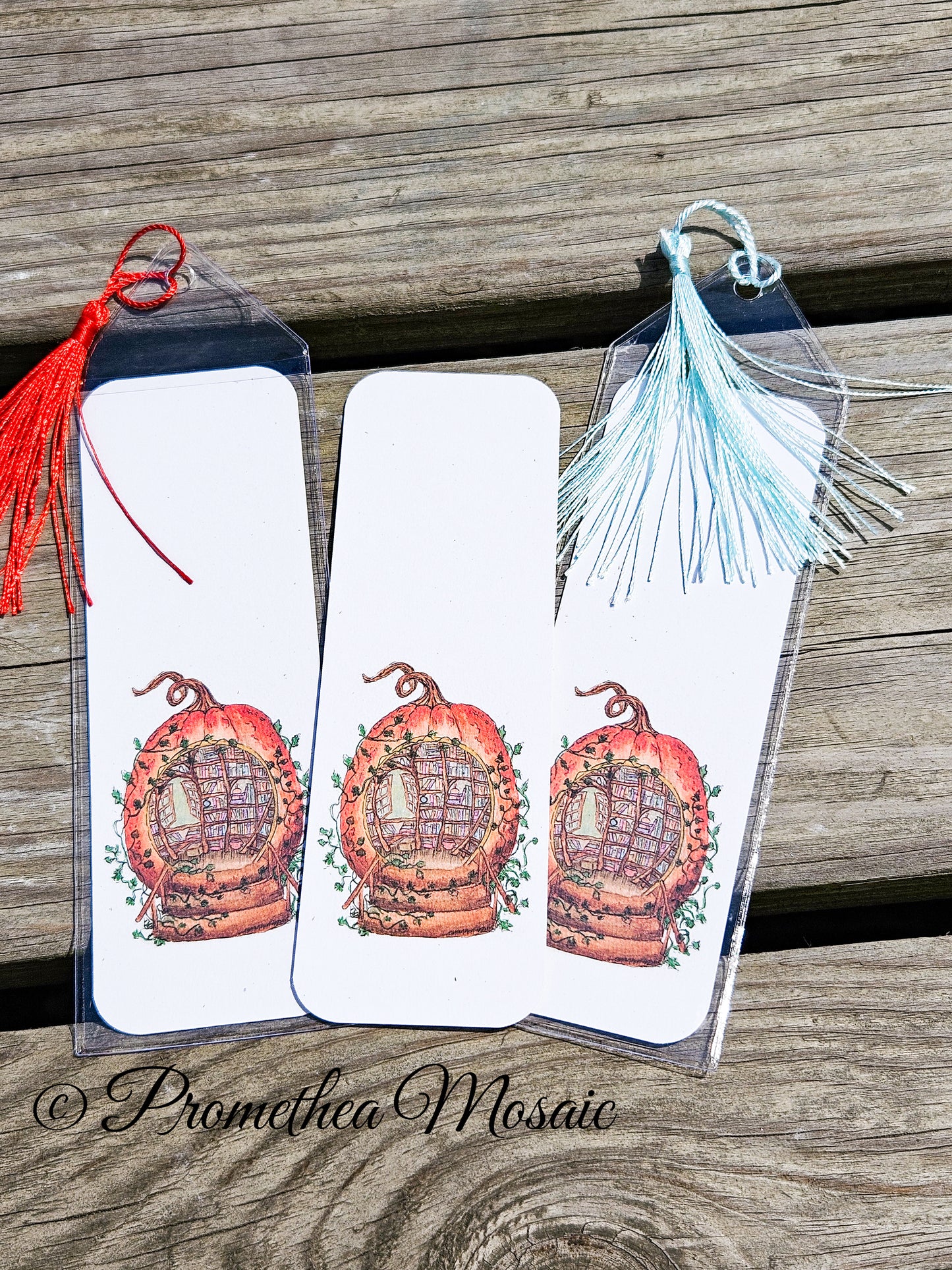 The Author's Storehouse | Pumpkin Library Bookmark