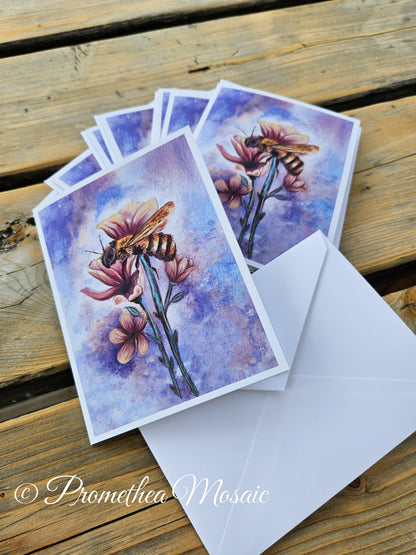 The Bee Who Waited - Card