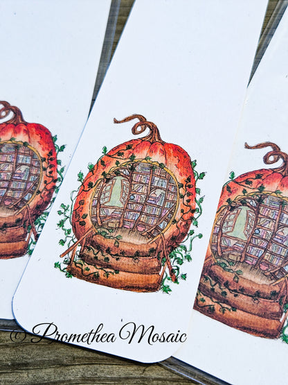 The Author's Storehouse | Pumpkin Library Bookmark